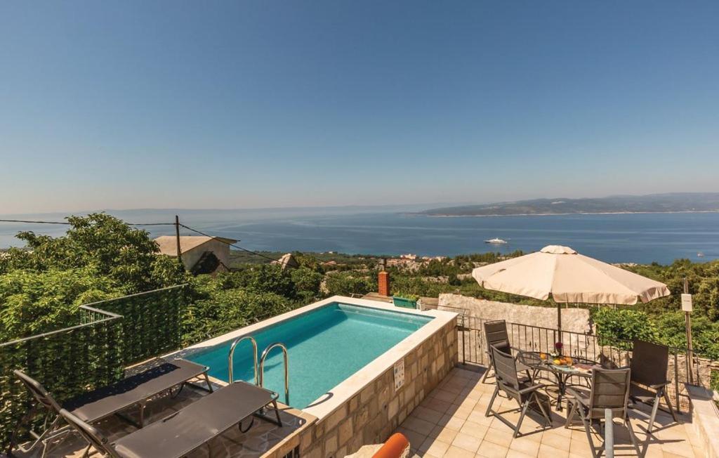 Villa Kristina - Ferienhaus Baska Voda - Topici, Private Outdoor Swimmingpool, Wifi Bagian luar foto