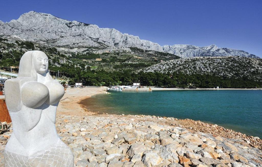 Villa Kristina - Ferienhaus Baska Voda - Topici, Private Outdoor Swimmingpool, Wifi Bagian luar foto